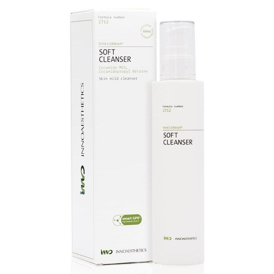 Очищувальний гель для чутливої шкіри SOFT CLEANSER Innoaesthetics, 200 мл Дніпро - фото 1