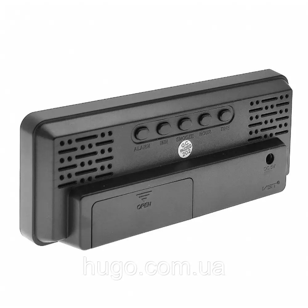 Электронные часы с зеркальным дисплеем,от USB + термометр,VST-898-4,Красный SBR Киев - изображение 3