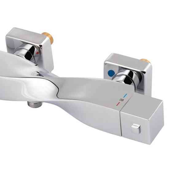 Змішувач для душу Qtap Zkrouceny термостатичний QTZKR40T105C Chrome Харків