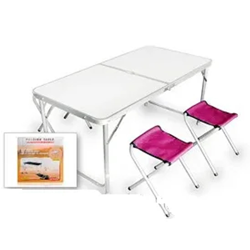 Стол складной туристический Folding Table. 120х60х55/60/70 см, для пикника. Одесса - изображение 4