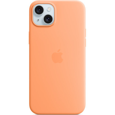 Чехол для мобильного телефона Apple iPhone 15 Plus Silicone Case with MagSafe Orange Sorbet (MT173ZM/A) Винница - изображение 1