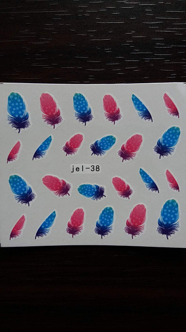 Наклейка на ногти 