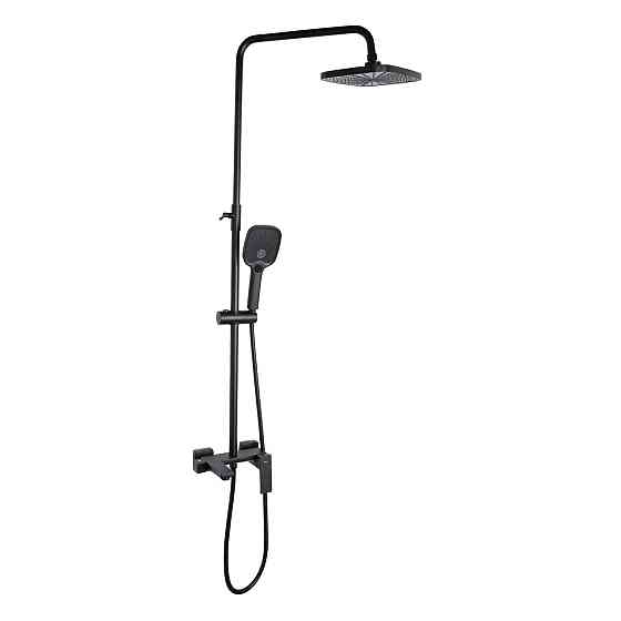 Душова система універсальна Qtap Gemini на три споживачі (з виливом) QTGEM111BLM45686 Black Matt Київ