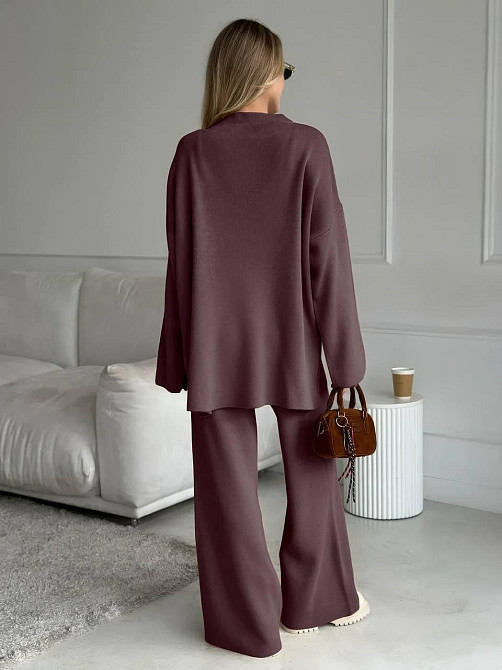 Женский теплый базовый костюм двойка из премиум ангоры Одесса - изображение 2