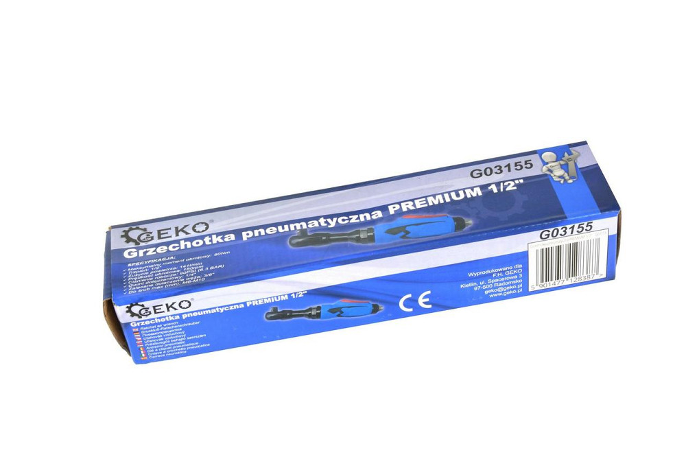 ПневмоТріскачка "GeKo"-premium 1/2" з максимальним крутним моментом 160 Нм Київ - фото 8