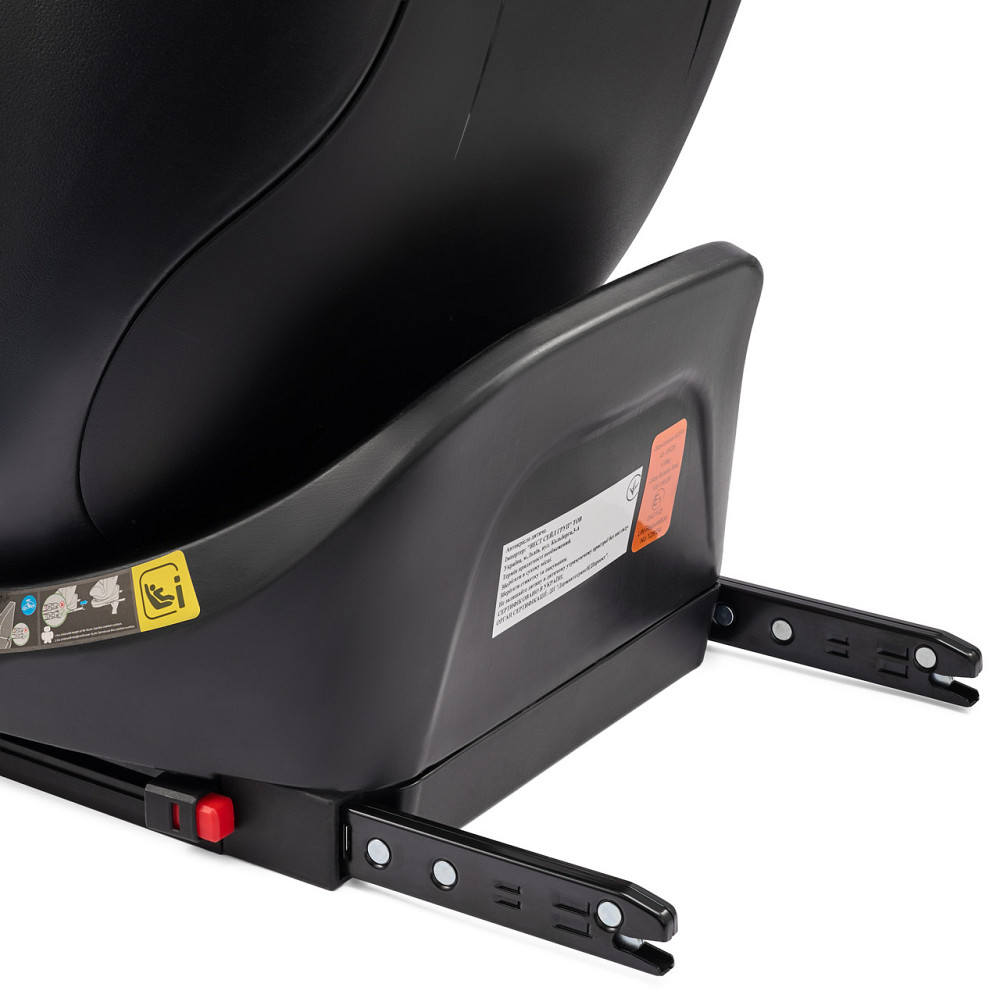 Автокресло Velano Vento 360° i-Size (40–150 см) ISOFIX + опорная нога (Черный) Киев - изображение 8