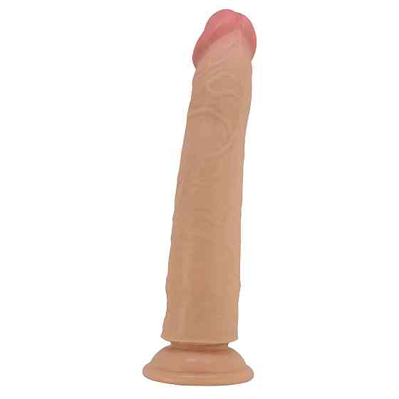 Фалоімітатор PRETTY LOVE -SHARIFE 10(254mm) Sliding Skin Series TPR, Suction base Bendable Sex Aura Київ