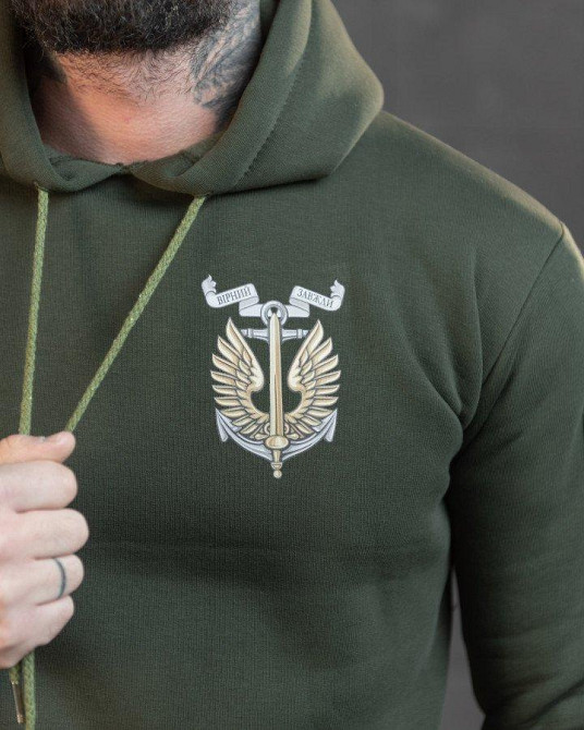 Худи CELEO на флисе Верный всегда масло ВТ7987 Одесса - изображение 6