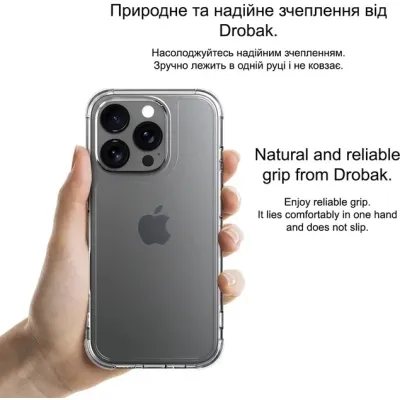 Чехол для мобильного телефона Drobak Acrylic Case with Airbag для Apple iPhone 15 (949405) Винница - изображение 8