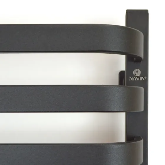 Рушникосушка електрична Navin Stugna 480х1200 Sensor з таймером, чорний муар Київ