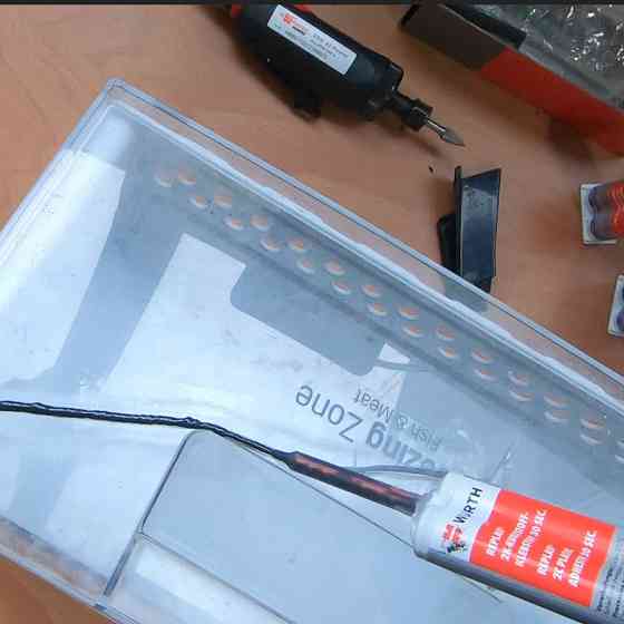 Клей Wurth Replast Me 210 секунд для пластика чорний 50мл Львів