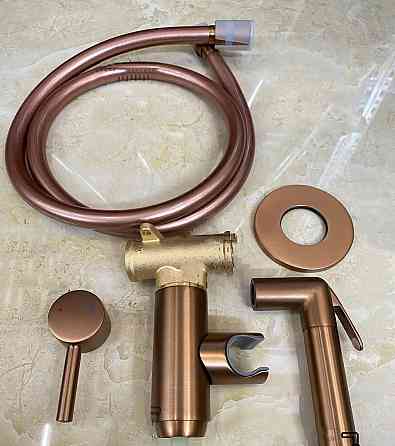 Гигиенический набор скрытого монтажа VOLLE SISTEMA H35 cepillado bronce 1590.160321 бронза/сатин Киев