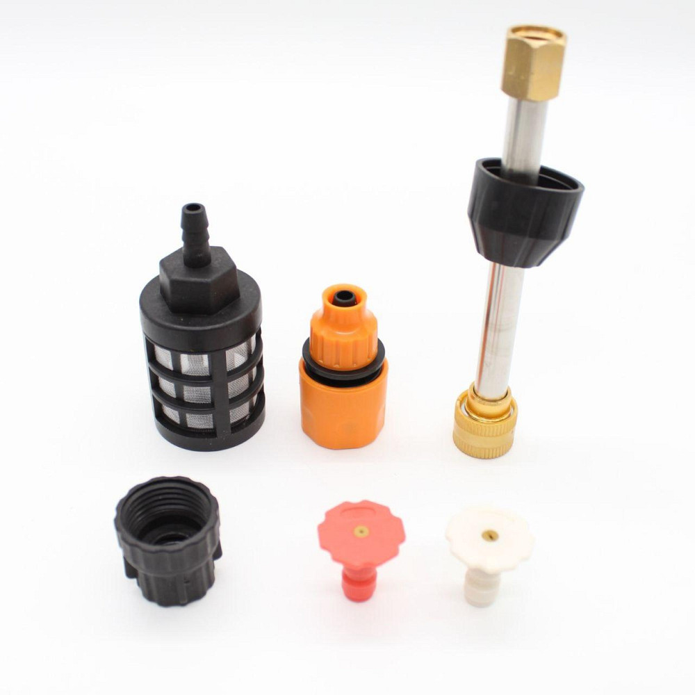 Акумуляторна мийка високого тиску з 2 акумуляторами 24V / Міні-мийка для авто / Бездротовий розпилювач-пістолет Київ - фото 5