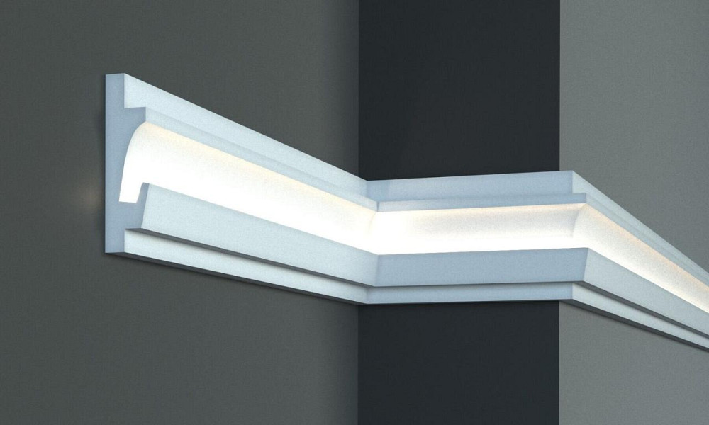 Карниз для LED освещения серия D Tesori KD 401 Днепр - изображение 1