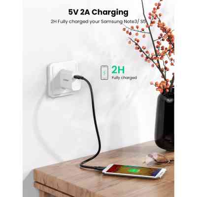 Дата кабель USB 3.0 AM to Micro B 0.5m US130 black Ugreen (10840) Винница