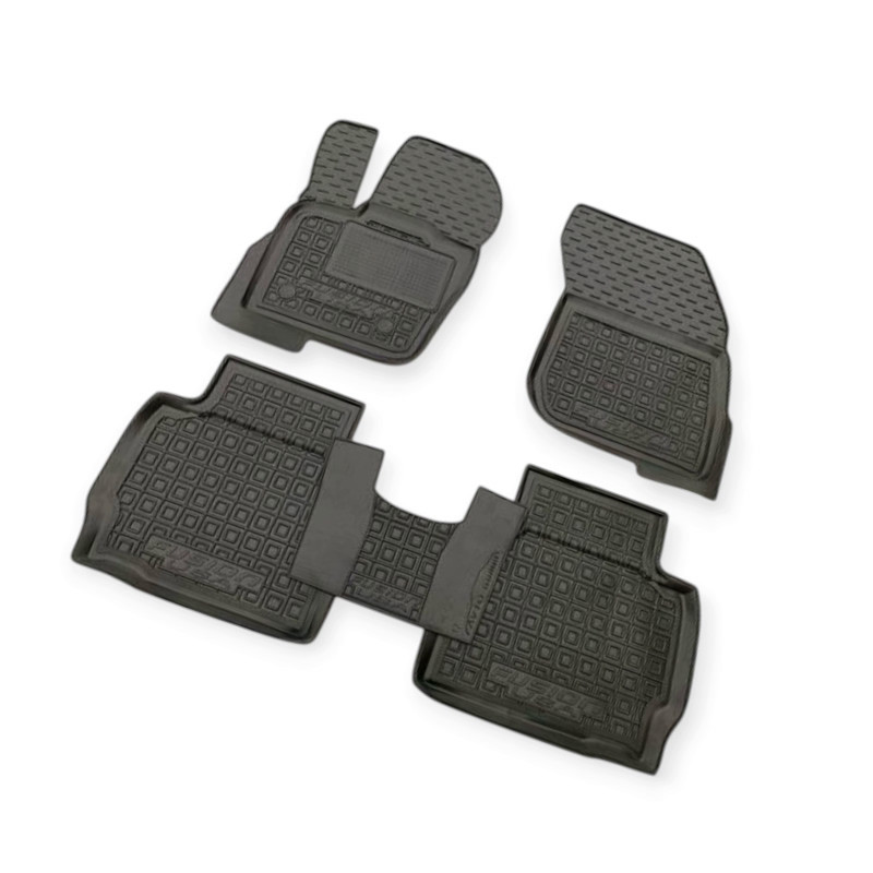 Коврики салона автомобиль Форд Fusion (2017-2020) борт 2,5 см, с перемычкой Мукачево - изображение 1