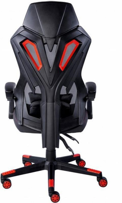 Крісло для геймерів Aula F010 Gaming Chair Black/Red (6948391286228) чорний з червоним Харьков - изображение 3