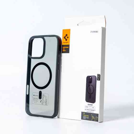 Чохол Spigen Magnetic Color для iPhone 15 Pro, черный Киев