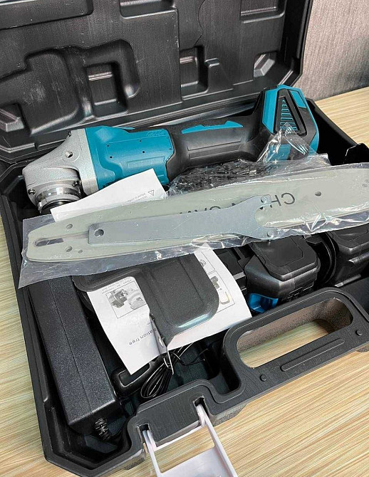 Аккумуляторная болгарка с насадкой для пилы 24V / 6Ah. Харьков - изображение 6