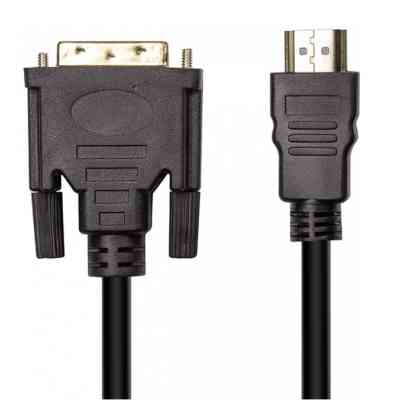 Кабель мультимедійний HDMI M to DVI M 1.8m PowerPlant (CA912568) Вінниця