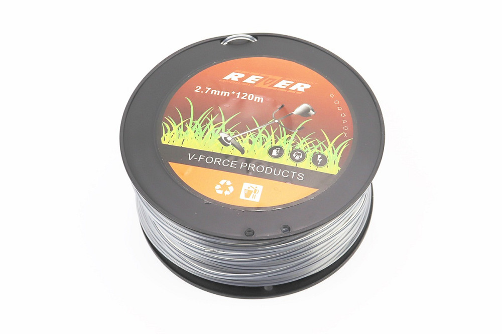 Струна косильна d-2,7mm, 120м "квадрат", двокомпонентна Київ - фото 1