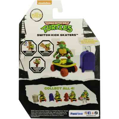 Игровой набор Funrise TMNT Черепашки-ниндзя классические Скейтбордист с лаунчером Рафаэль (71043) Винница