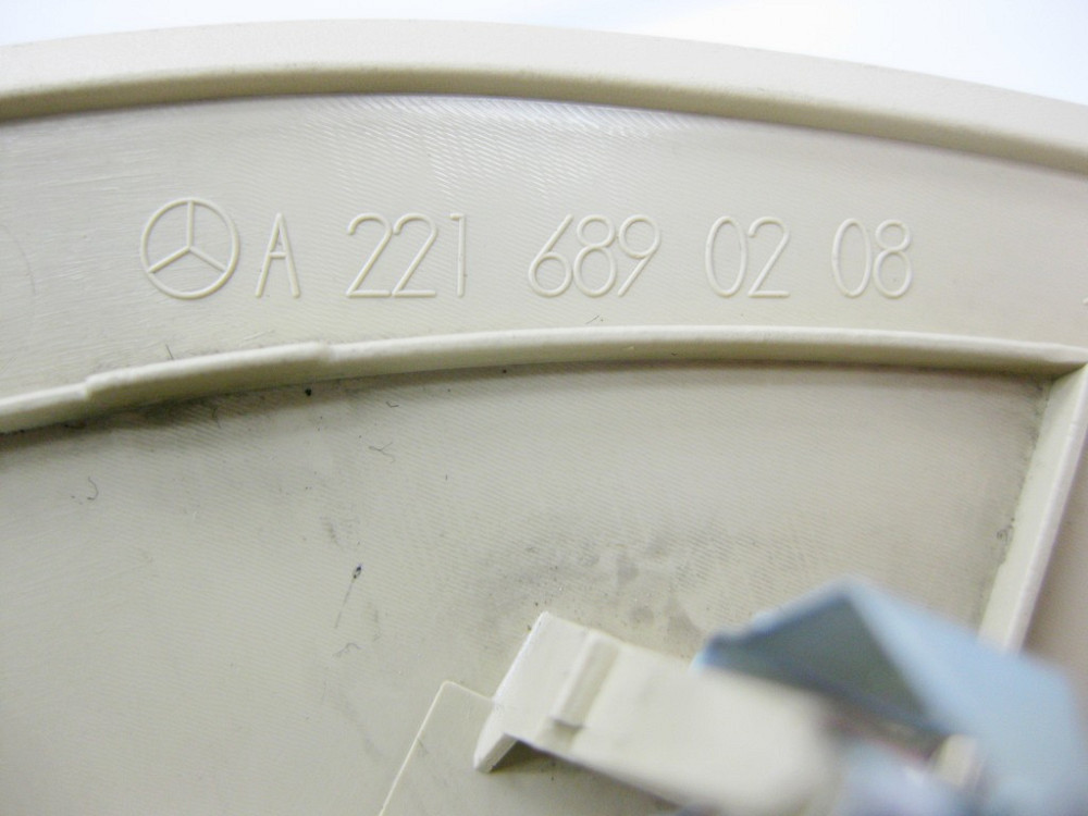 Mercedes-Benz  A2216890208 8L36 Кришка правого торця приладової панелі бежева S-Class W221 Одесса - изображение 9