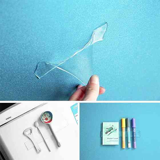 Багаторазова клейка стрічка 5м Ivy Grip Tape / Надсильна стрічка липучка / Нано стрічка Київ