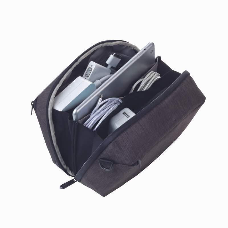 Органайзер Troika Toplader для кабелів з 2 відділеннями на блискавці. Рівне - фото 7