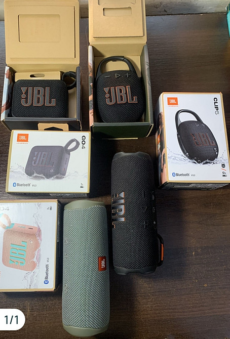 Колонки оригинал на пломбах и бу jbl JBL  clip 5. Харьков - изображение 1