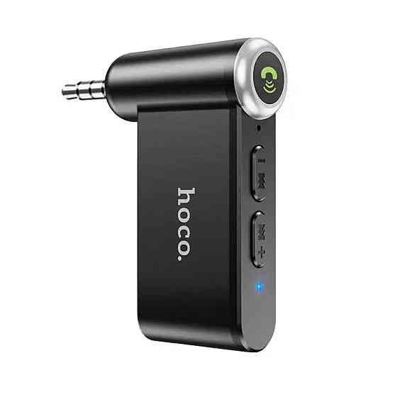 Bluetooth бездротовий ресивер HOCO E58 Magic music car AUX, колір чорний 6931474748768 Одеса