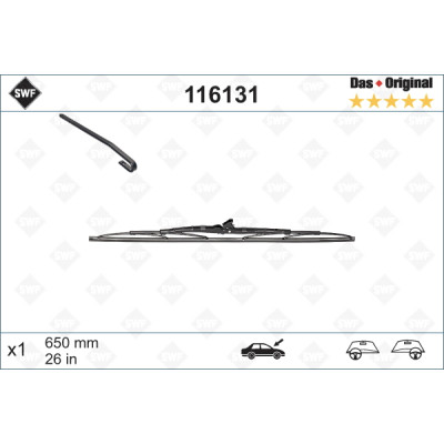 Щітка склоочисника SWF 116131 Вінниця - фото 1