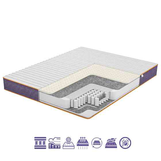 Ортопедичний матрац TM Family Lilas/Лилас коекція Flowers 120х200 Харків