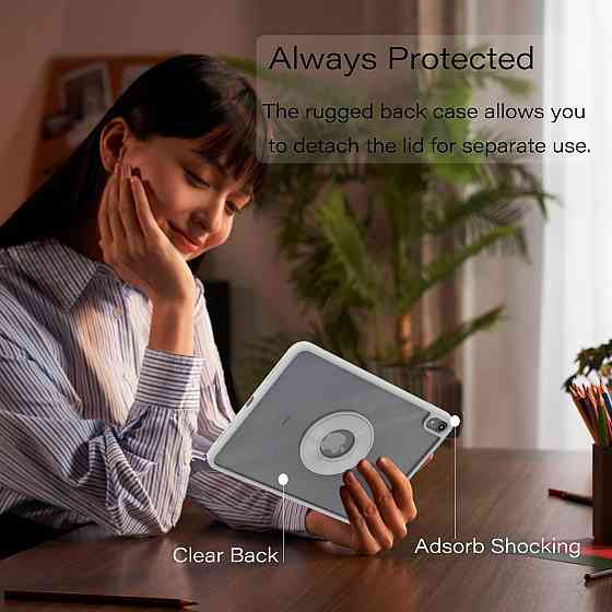 Чехол-клавиатура для iPad mini 7 A17 Pro 2024 / iPad mini 6 2021 8.3 Inch iPad mini 7th/6th Gen Днепр