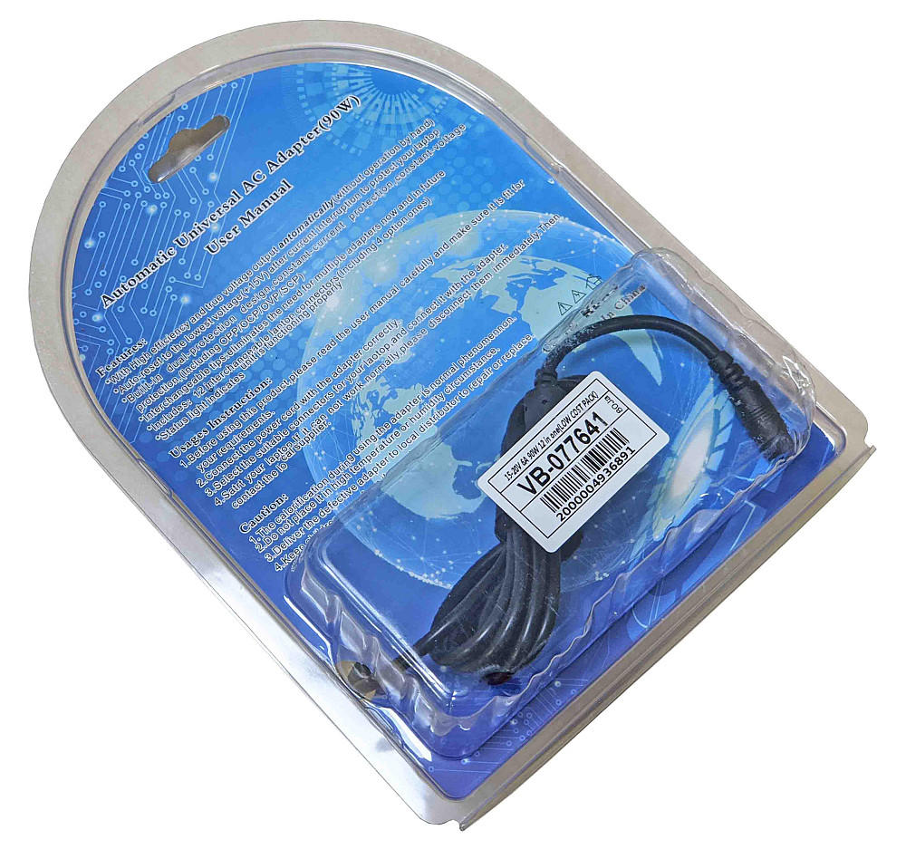 Универсальный Блок питания для ноутбука 90W 15-20V 6A с 12 насадками Винница - изображение 2