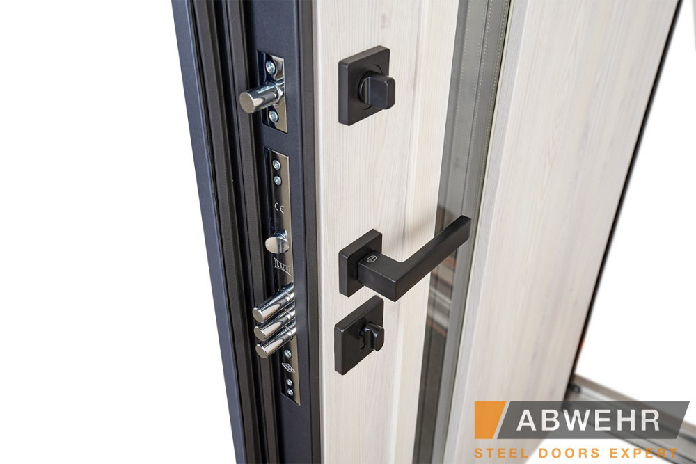 Двері вуличні, модель Tower 527 ТЕРМОРОЗРИВ 3 контура ущільнення 860 Київ - фото 9