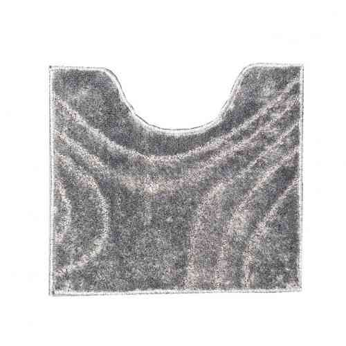 Набір килимків для ванної кімнати 2шт 57*100см+57*50см U-виріз Абстракція Joy сірий тафтинг Дариана Житомир