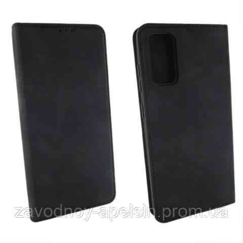 Чехол книжка Samsung A71 A715 Premium Case (черный) Одесса
