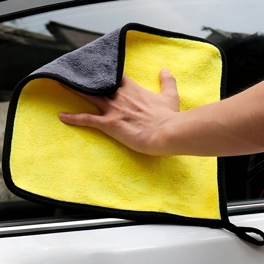 Полотенце из микрофибры 30х30см для машины, 1шт / Автомобильное полотенце / Полотенце для сушки авто Киев - изображение 1
