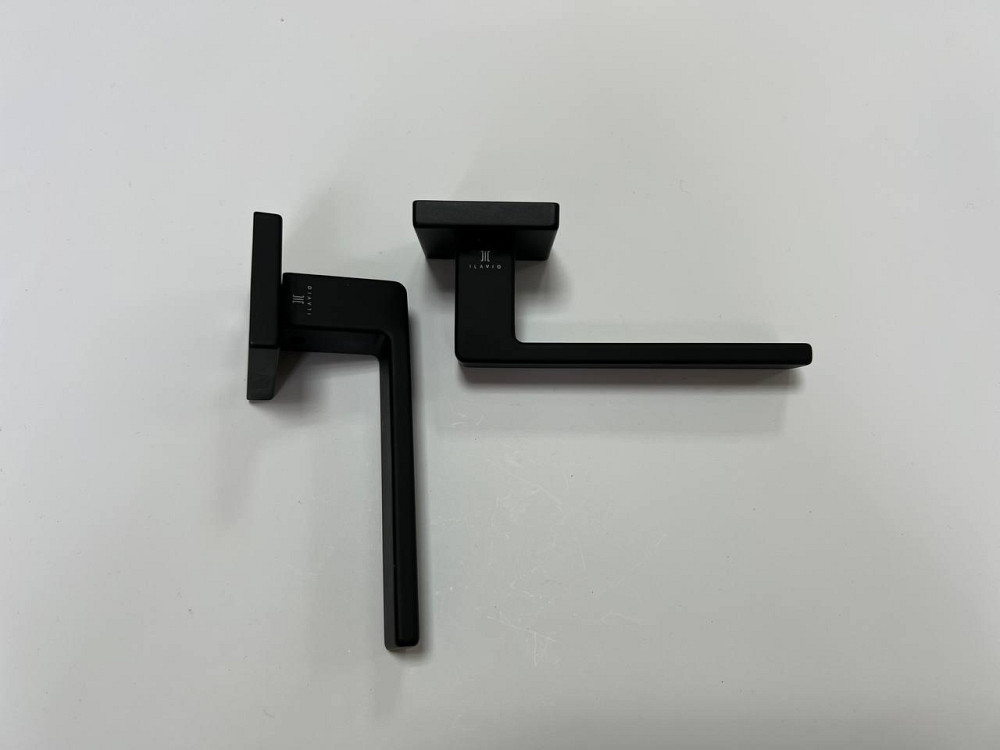 Ручка дверная ILAVIO 2036 Черный Киев - изображение 3