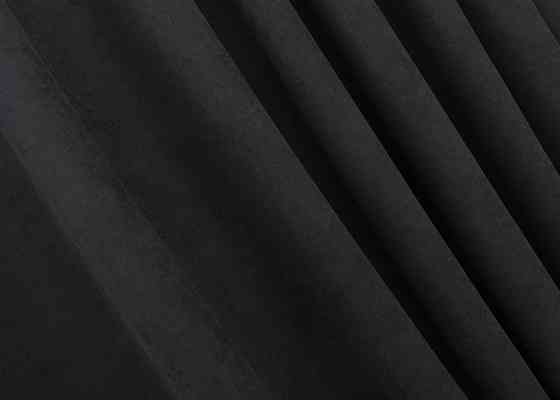 Комплект готовых штор VR-Textil Микровелюр Petek YL № 2017ш Черный 130х270 см 2 шт (39-986) Киев