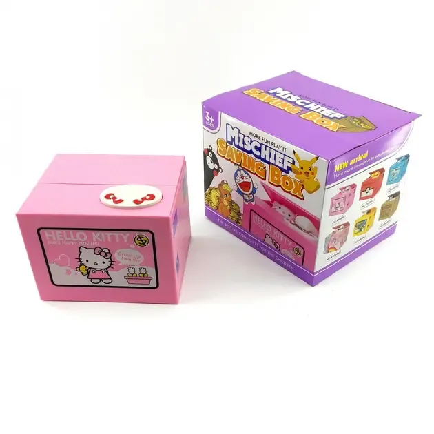 Интерактивная копилка Hello Kitty Piggy Banк розовый Коломия - фото 4