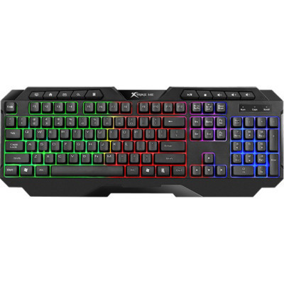Клавиатура Xtrike ME KB-306 LED USB UA Black (KB-306UA) Винница - изображение 1