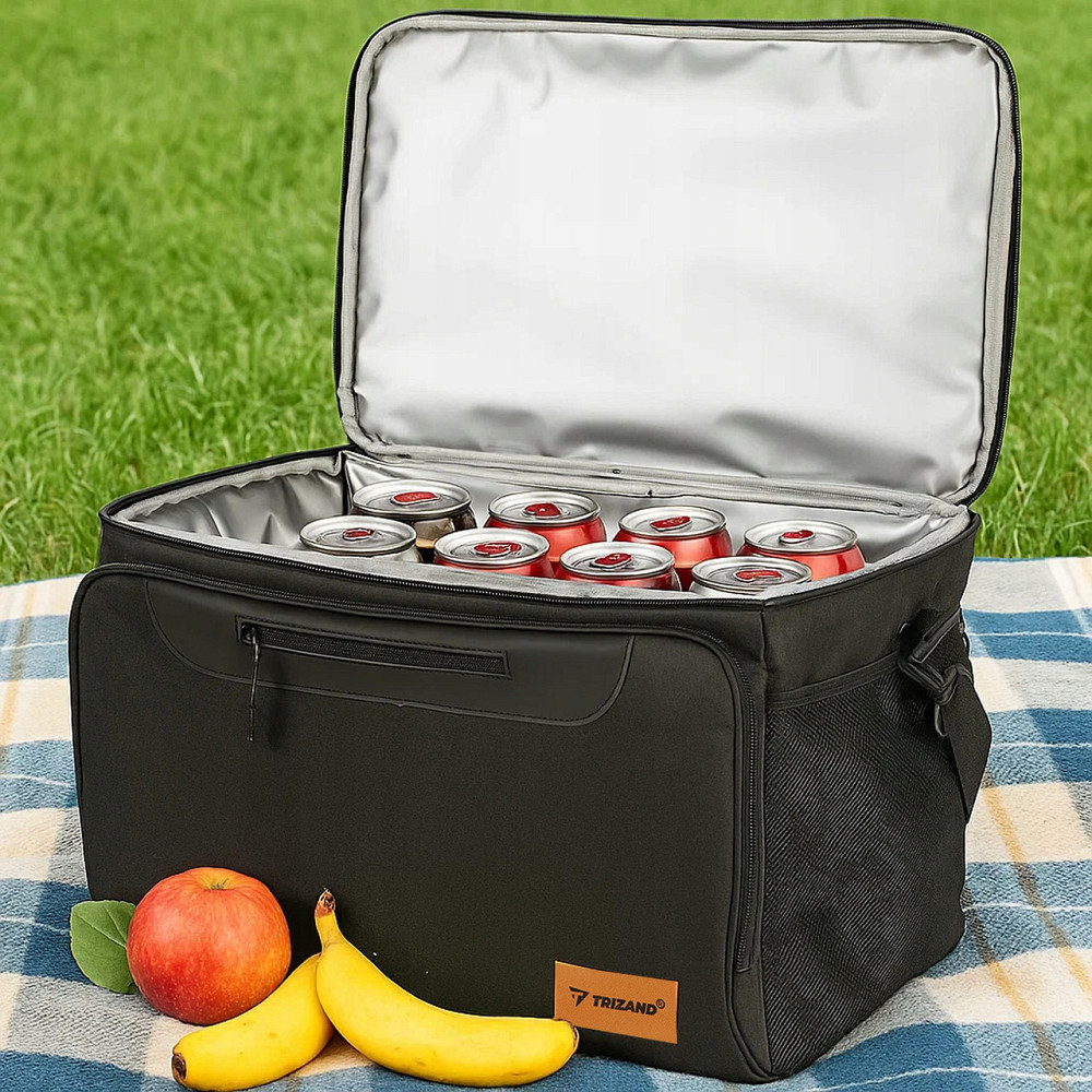 Термосумка 30 літрів для продуктів і напоїв із плечовим ременем Trizand (25635) Нововолинськ - фото 10