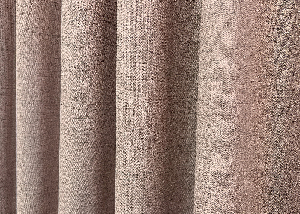 Комплект готових штор VR-Textil TWEED_V № 1916ш Пудровий 200х290 см 2 шт (32-335) Київ - фото 8