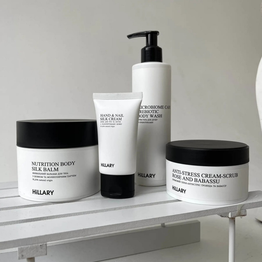Крем для рук и ногтей с полипептидами шелка Hillary 30 мл Киев - изображение 4