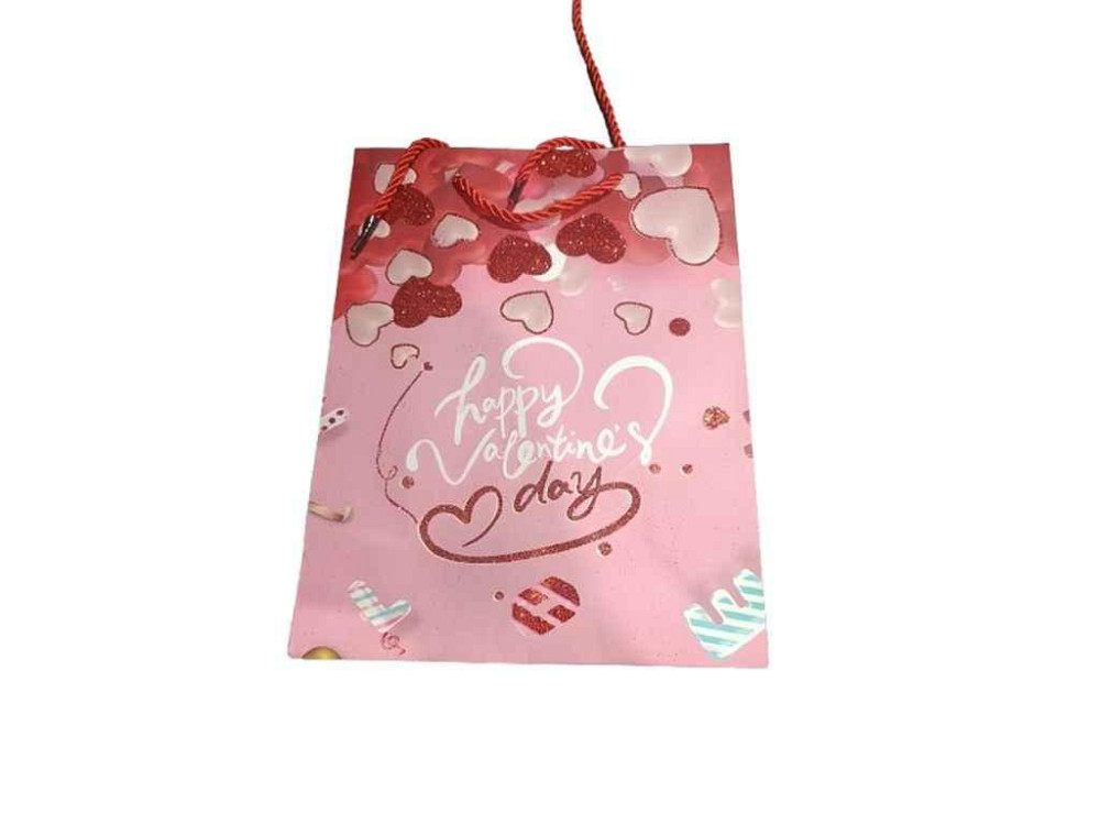 Пакет подарунковий Love 18*8,5*24см ТМ PRC Київ - фото 1