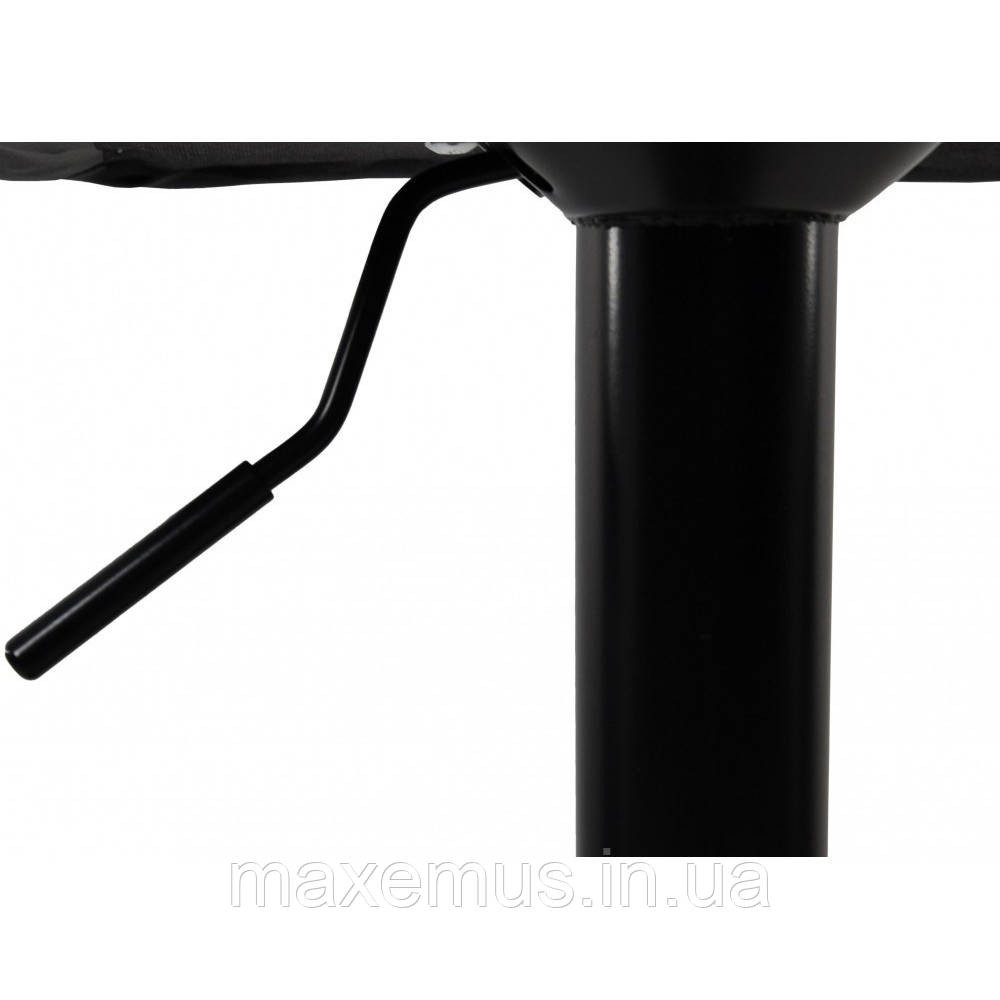 Барний стілець для барної стійки з спинкою на кухню крісло барне екошкіра Bonro BC-0106 чорний на чо Львів - фото 6