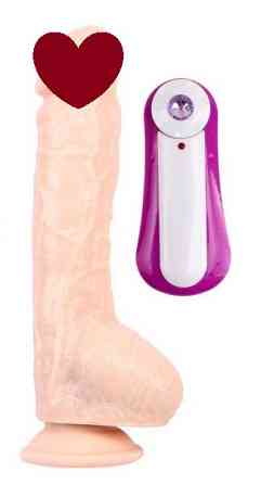 Вибромассажер Alexander Lee 10'' Vibrating Dildo, Flesh Sex Aura Київ