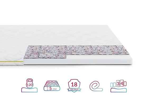 Тонкий матрас Lento Vivo/Ленто Виво (топпер) ТМ Highfoam 170х200 Харьков